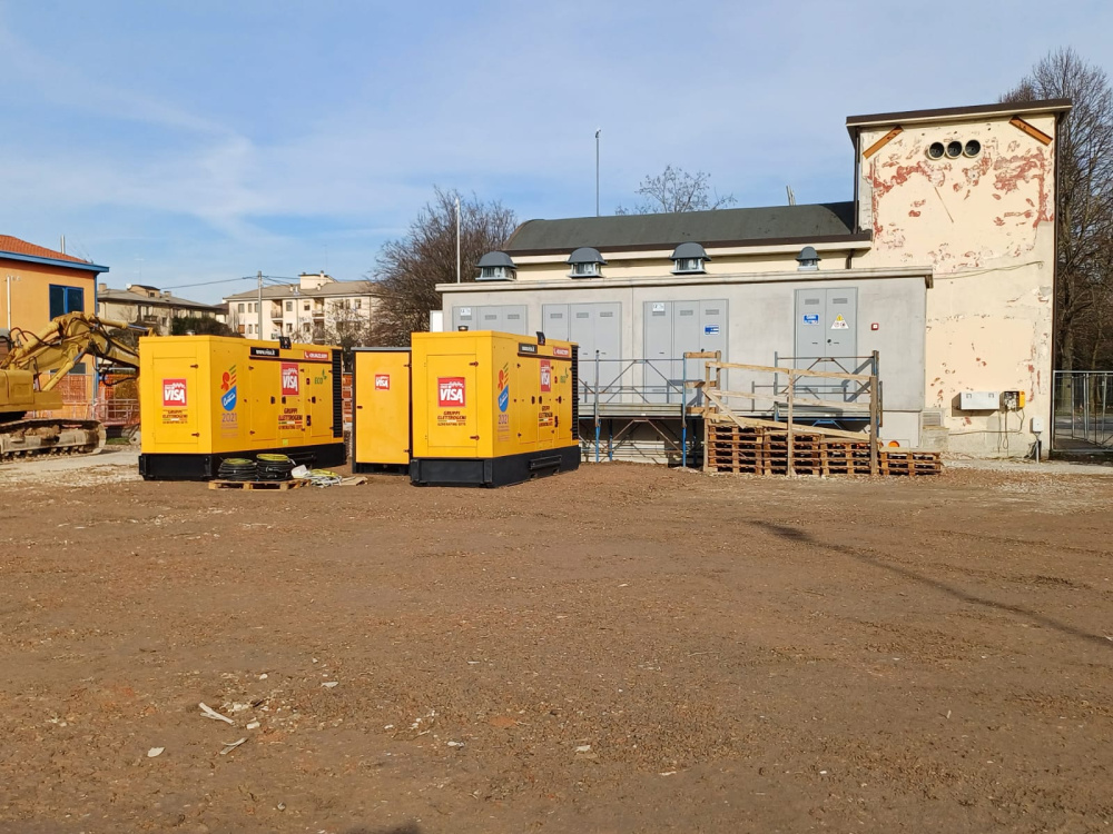Impianto cantiere Massanzago